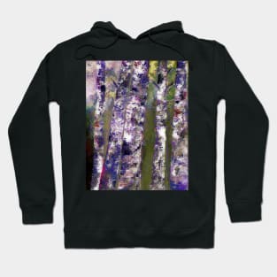 Birches At Dusk Hoodie